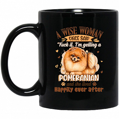 11 oz. Black Mug