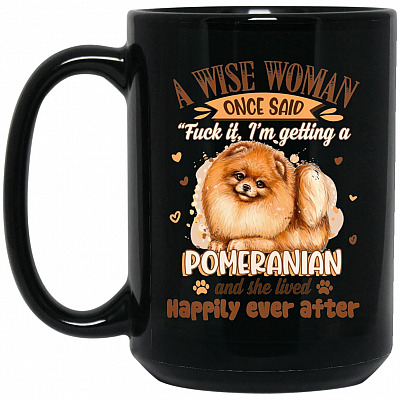 15 oz. Black Mug