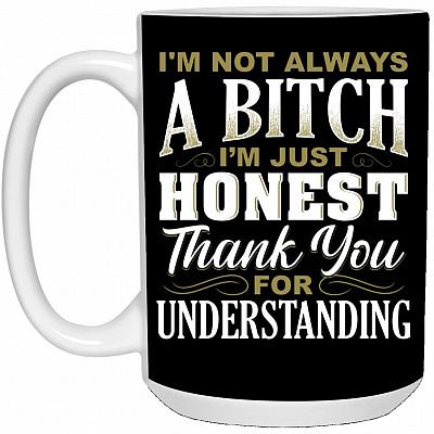 15 oz. White Mug