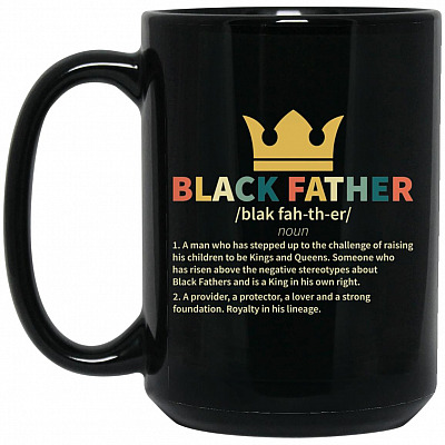 15 oz. Black Mug