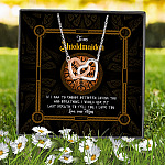 7Th. Shieldmaiden Interlocking Hearts Necklace 7