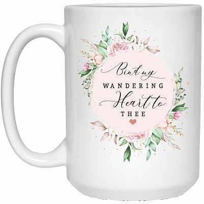 15 oz. White Mug