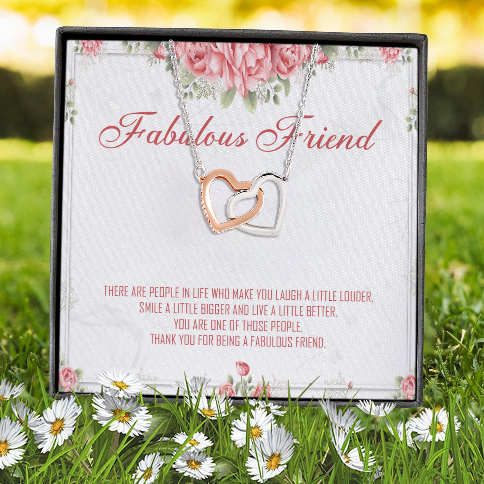 4HP. Fabulous Friend(4) Interlocking Hearts Necklace 7