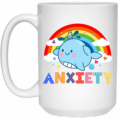 15 oz. White Mug