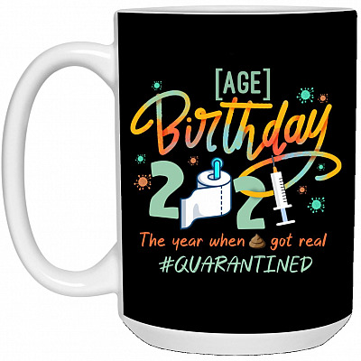 15 oz. White Mug