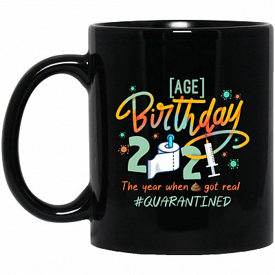 11 oz. Black Mug