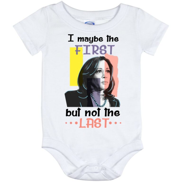 I Maybe The First But Not, White, Baby Onesie - 12 Month