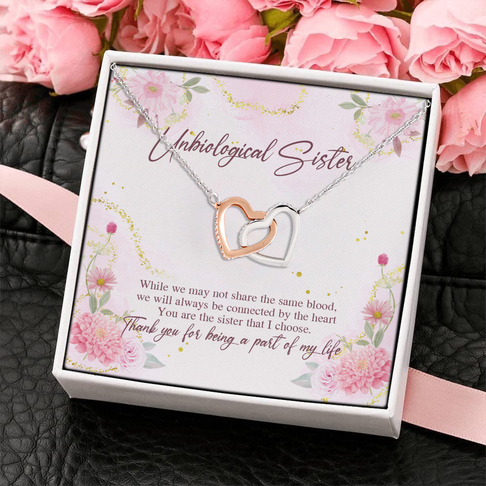 2HP. Sister That I Choose Interlocking Hearts Necklace 4