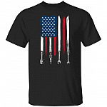 Mechanics Shirt, Black, Unisex T-Shirt