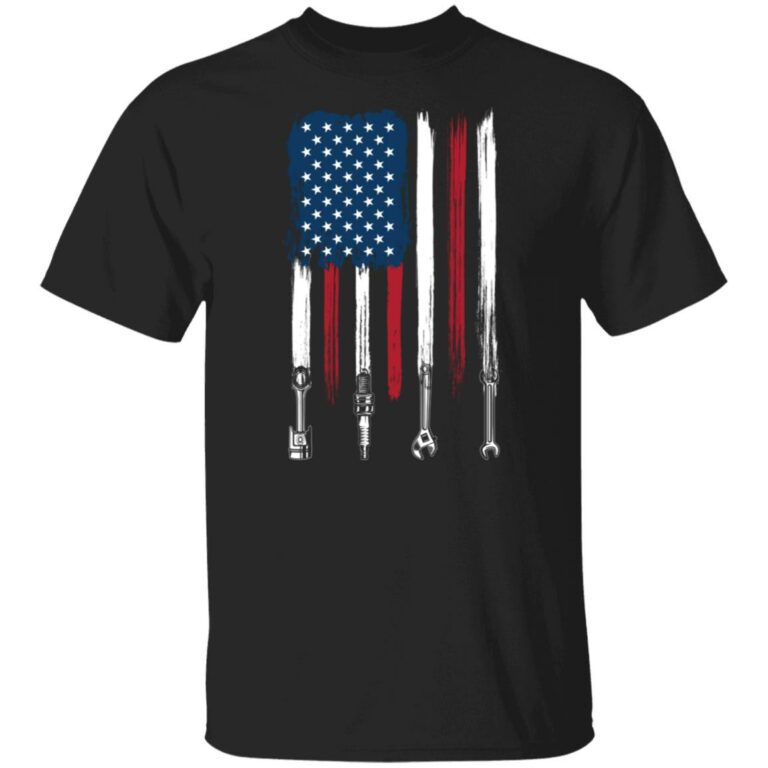 Mechanics Shirt, Black, Unisex T-Shirt