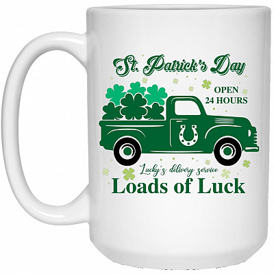 15 oz. White Mug