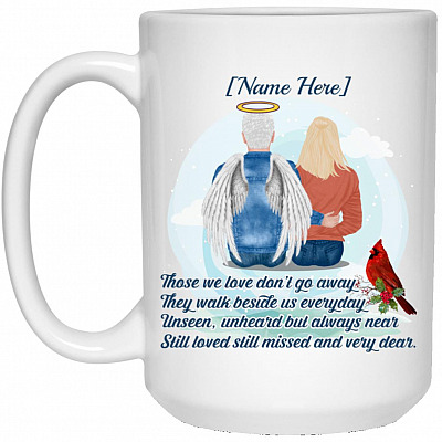 15 oz. White Mug