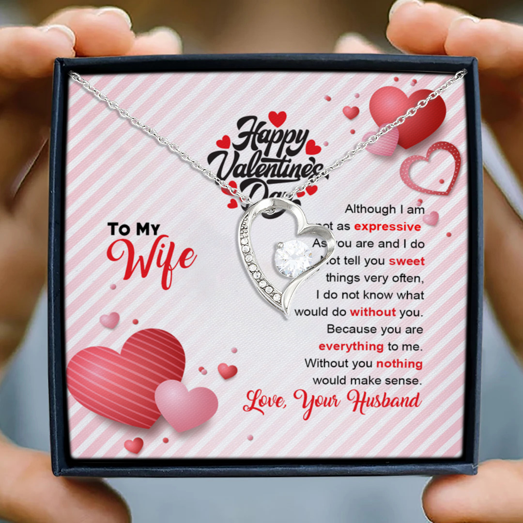 31 HG uu tien. Valentine's Day Necklace Forever Love Necklace (Silver) 3