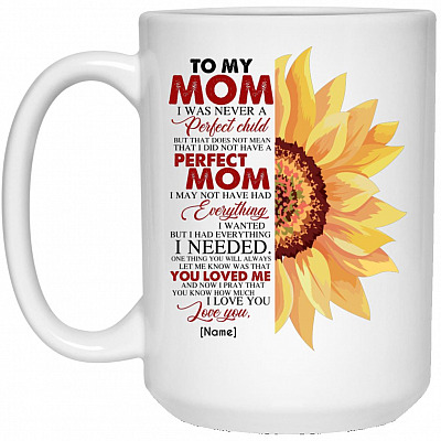 15 oz. White Mug