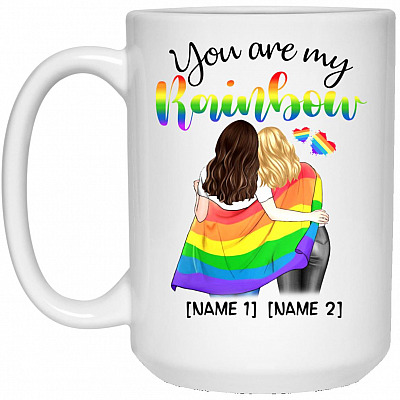 15 oz. White Mug