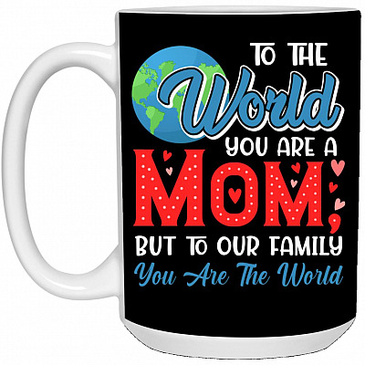 15 oz. White Mug