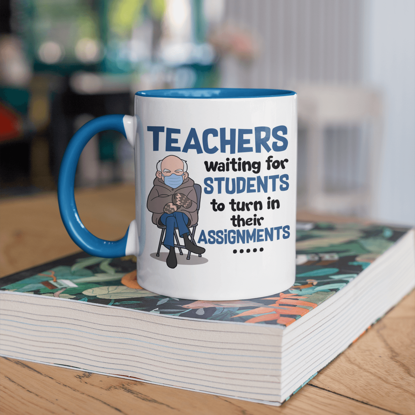 9TR.TEACHER WAITING - MUG mk