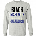 black hoodie, Ash, Long Sleeve