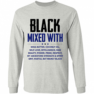 black hoodie, Ash, Long Sleeve
