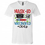 CMA Shirt, White, V-Neck T-Shirt