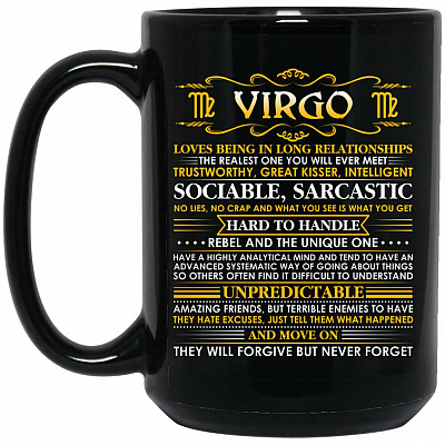 15 oz. Black Mug