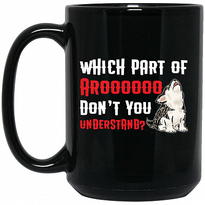 15 oz. Black Mug