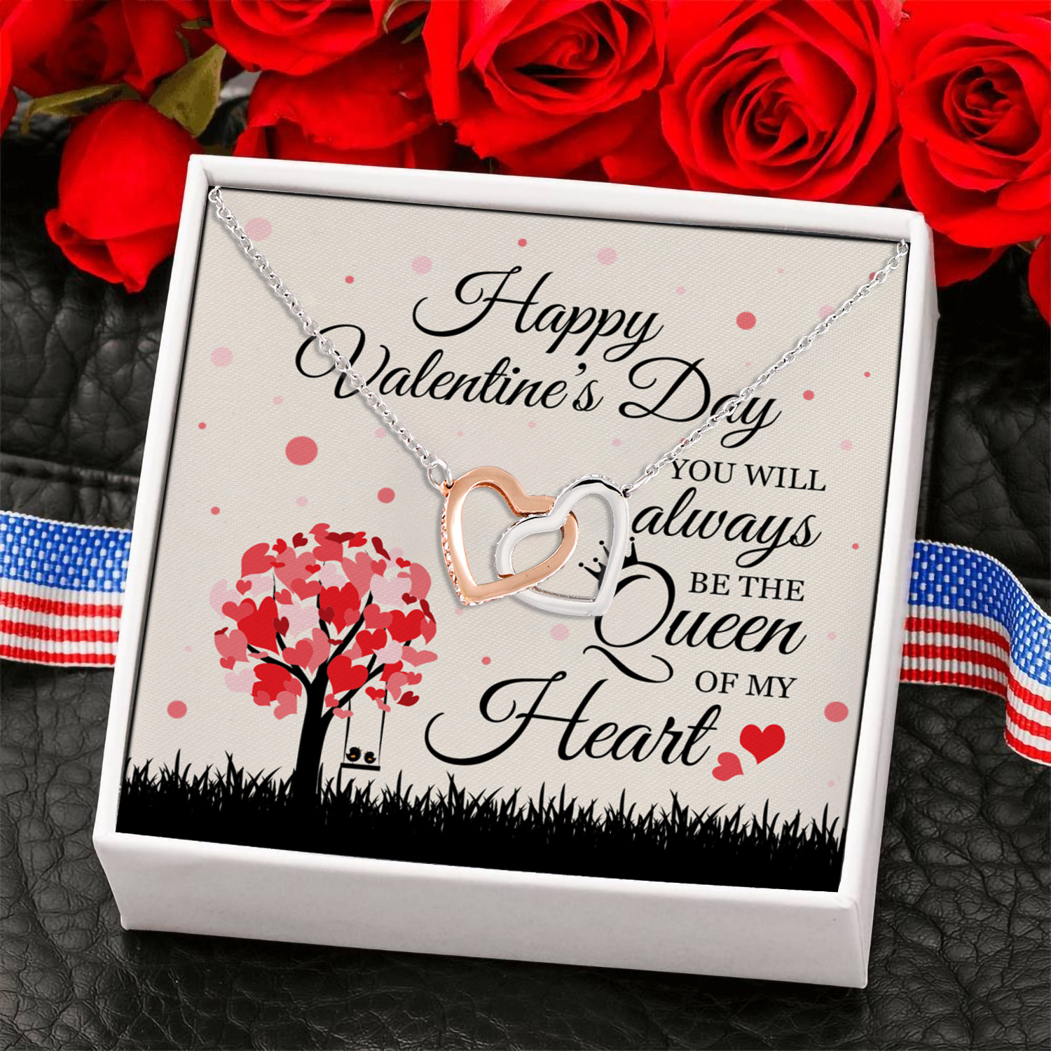 5KNG. queen heart (5) Interlocking Hearts Necklace 6