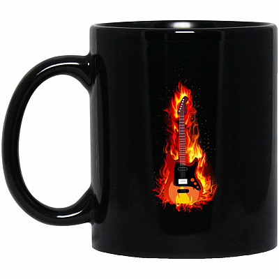 11 oz. Black Mug