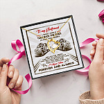 Trucker's Girlfriend I Wish I Could Turn Back The Clock I'd Find You Sooner Forever Love Pendant Necklace