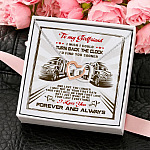 6Th. Turn Back The Clock Trucker Interlocking Hearts Necklace 4