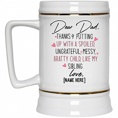 22 oz. Beer Stein