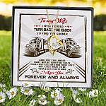 6Th. Turn Back The Clock Trucker.wife Forever Love Necklace (Gold) 7