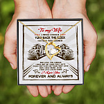 6Th. Turn Back The Clock Trucker.wife Forever Love Necklace (Gold)