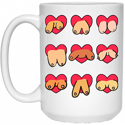 15 oz. White Mug