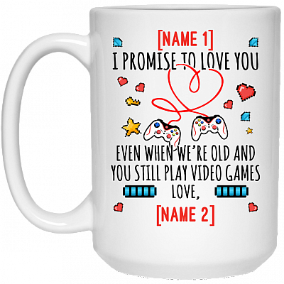 15 oz. White Mug