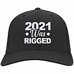 2021 hat, Black, Twill Cap