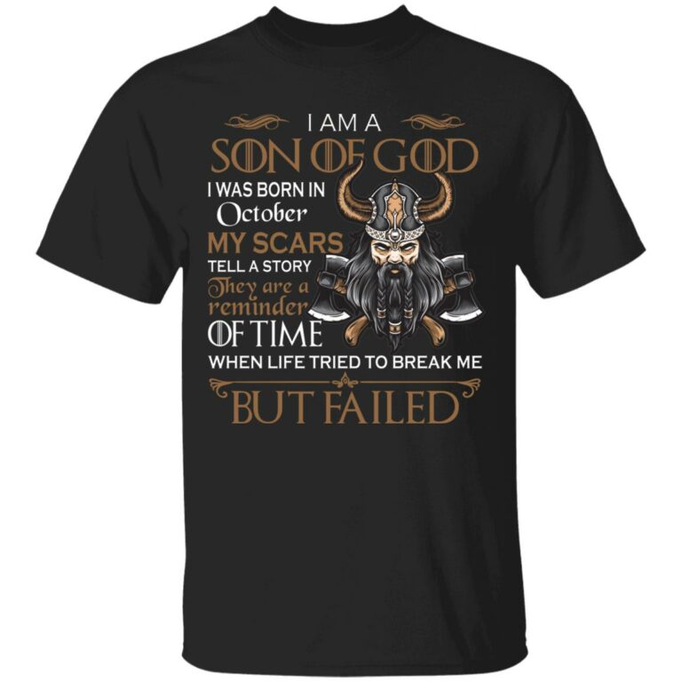 Oct Shirt, Black, Unisex T-Shirt