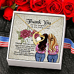 Happy Galentine's Day 2021 We Are Best Friends Forever Thank You Gift Forever Love Pendant Necklace