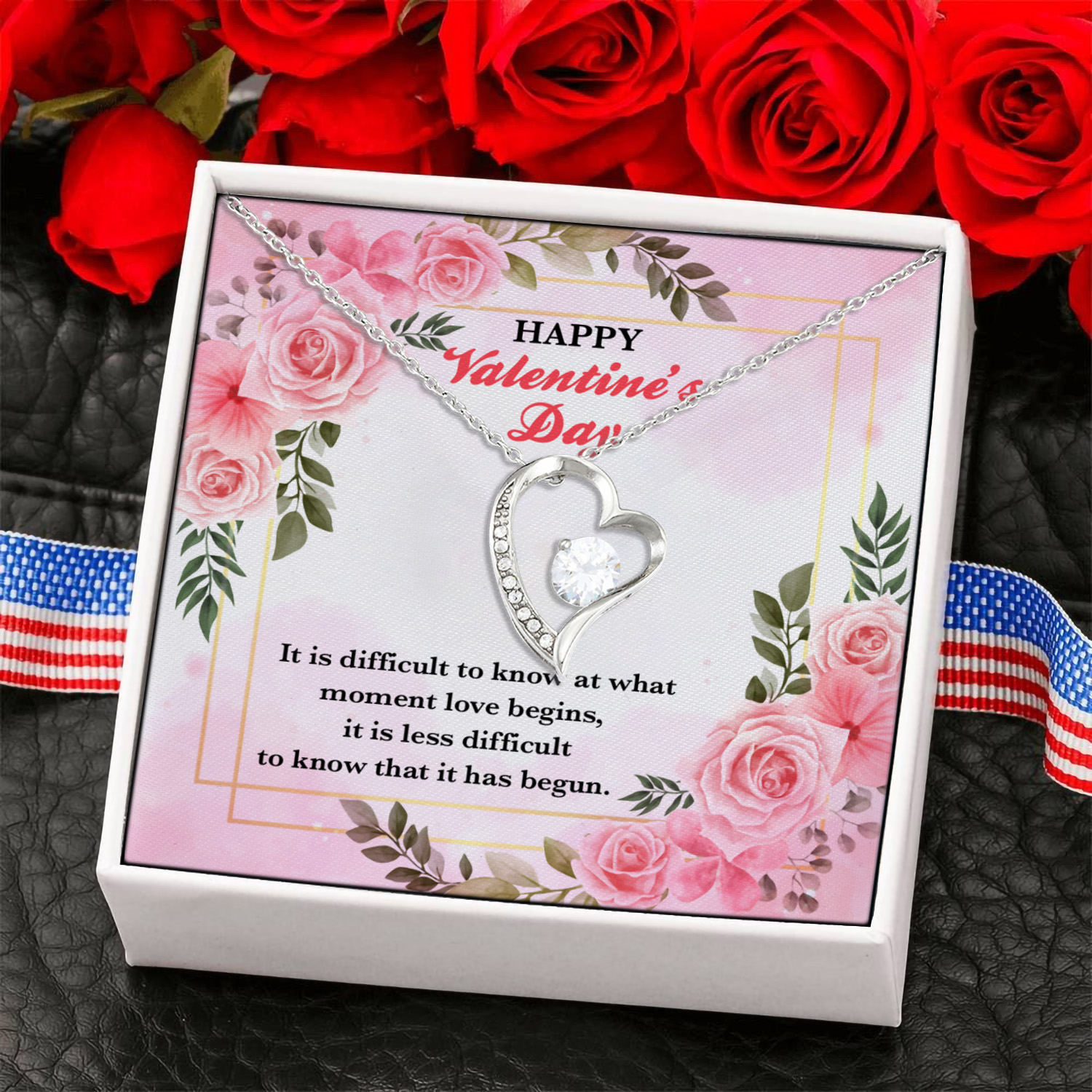 8KNG. Love begins (4) Forever Love Necklace (Silver) 6