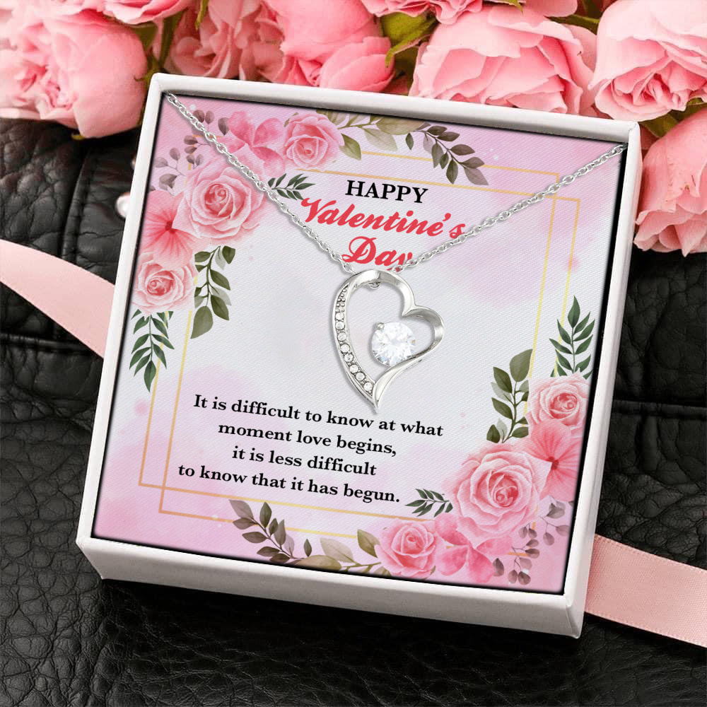 8KNG. Love begins (4) Forever Love Necklace (Silver) 4