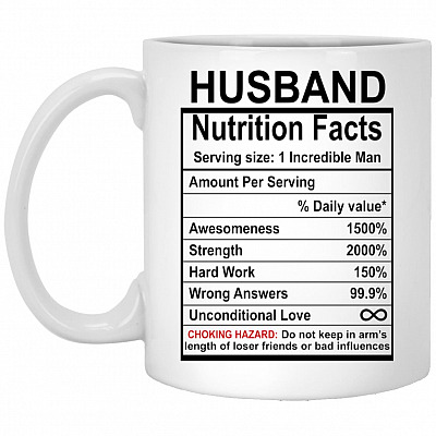 husband mug, White, 11 oz. White Mug