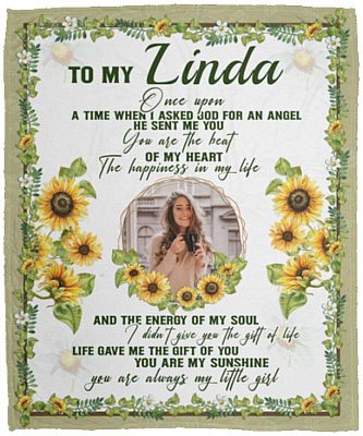 Personalized Photo Once, White, Cozy Plush Fleece Blanket - 50x60