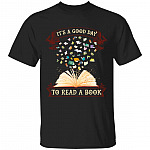 book shirt, Black, Unisex T-Shirt
