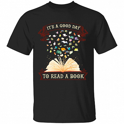 book shirt, Black, Unisex T-Shirt