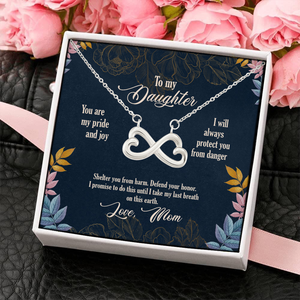 6P. Pride and joy (4) Infinity Heart Necklace (Silver) 4