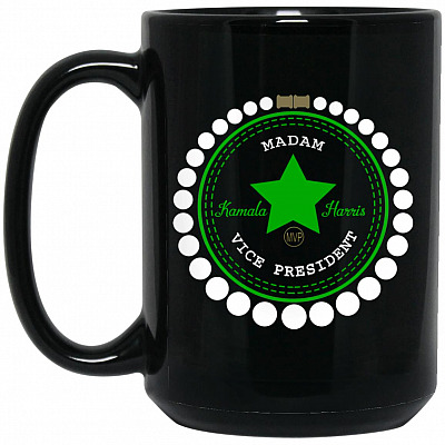 15 oz. Black Mug