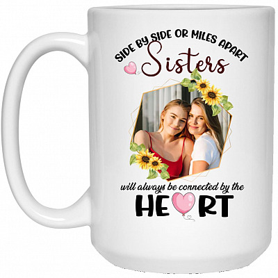 15 oz. White Mug