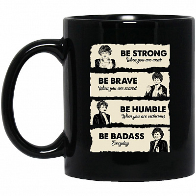 11 oz. Black Mug