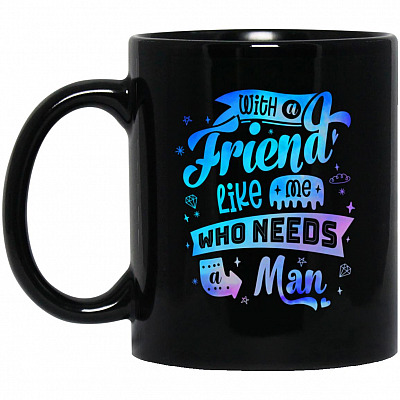 11 oz. Black Mug