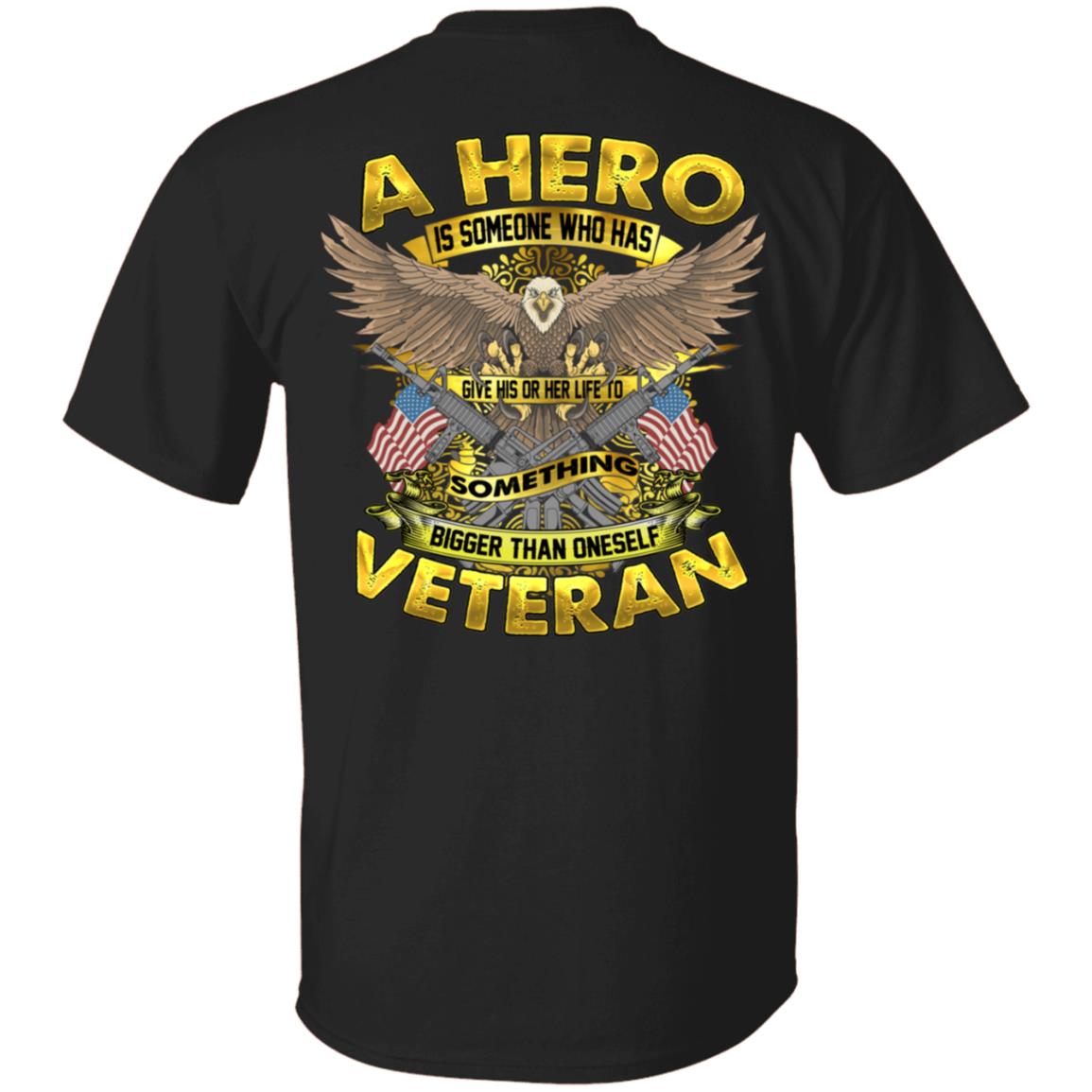 A Hero Is Someone Who Has Something, Black, Unisex T-Shirt